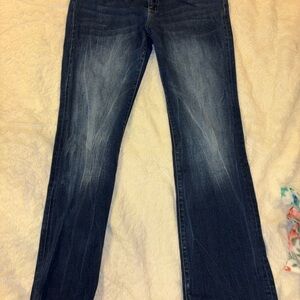 Maurices Kancan Boot Cut Jeans with Vintage Fading